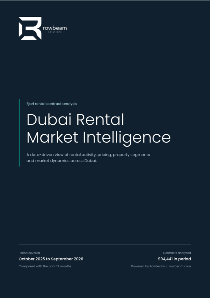 Cover of Dubai Rental Market Intelligence